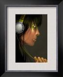 Phish Food Framed Giclee Print by Charlie Bowater