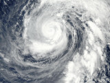 Typhoon Phanfone North of Mariana Islands, Pacific Ocean Photographic Print by Stocktrek Images 