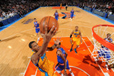 New Orleans Hornets v New York Knicks, New York, NY - March 2: Trevor Ariza and Shawne Williams Photographic Print by David Dow