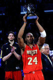 2011 NBA All Star Game, Los Angeles, CA - February 20: Kobe Bryant and Pau Gasol Photographic Print by Kevork Djansezian