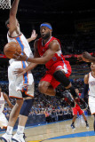 Los Angeles Clippers v Oklahoma City Thunder, Oklahoma City, OK - February 22: Baron Davis and Nena Photographic Print by Layne Murdoch