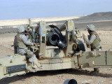 US Marines Prepare to Fire a Howitzer Near Baghdad, Iraq, January 6, 2007 Photographic Print by Stocktrek Images 