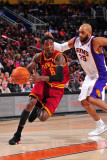 Cleveland Cavaliers  v Phoenix Suns, Phoenix - January 9: Manny Harris and Vince Carter Photographic Print by P.A. Molumby