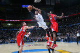 Los Angeles Clippers v Oklahoma City Thunder, Oklahoma City, OK - February 22: Russell Westbrook, B Photographic Print by Layne Murdoch