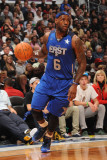 2011 NBA All Star Game, Los Angeles, CA - February 20: LeBron James Photographic Print by Andrew Bernstein