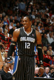 Orlando Magic v Miami Heat, Miami, FL - March 3: Dwight Howard Fotografisk trykk av Issac Baldizon