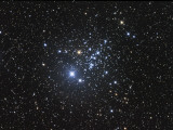 NGC 457 is an Open Star Cluster in the Constellation Cassiopeia Photographic Print by Stocktrek Images 