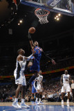 New York Knicks v Orlando Magic, Orlando, FL - March 1: Carmelo Anthony and Dwight Howard Photographic Print by Fernando Medina