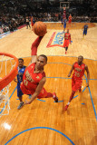 2011 NBA All Star Game, Los Angeles, CA - February 20: Russell Westbrook Photographic Print by Andrew Bernstein