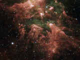 The South Pillar Region of the Star-Forming Region Called the Carina Nebula Photographic Print by Stocktrek Images 