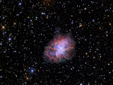 The Crab Nebula Photographic Print by Stocktrek Images 