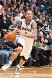 Portland Trail Blazers v Minnesota Timberwolves, Minneapolis, MN - January 7: Michael Beasley Photographic Print by David Sherman
