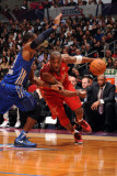 2011 NBA All Star Game, Los Angeles, CA - February 20: Kobe Bryant and Rajon Rando Photographic Print by Noah Graham