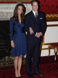 Prince William is to marry Kate Middleton next year, Clarence House has said Photographic Print