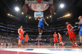 2011 NBA All Star Game, Los Angeles, CA - February 20: LeBron James Photographic Print by Andrew Bernstein