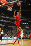 Toronto Raptors v Charlotte Bobcats, Charlotte, NC - February 22: Ed Davis Photographic Print by Kent Smith
