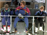 Marcus Kleissl the skiing instructor of Prince William and harry Lámina fotográfica