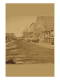 Decatur Street, Masonic Hall, and Trout House Wall Decal by George N. Barnard