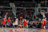 Philadelphia 76ers v Detroit Pistons, Auburn Hills, MI - January 8: Austin Daye Photographic Print by Allen Einstein
