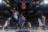 Charlotte Bobcats v Denver Nuggets, Denver - March 3: Nene Photographic Print by Garrett Ellwood