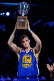 The Taco Bell Skills Challenge, Los Angeles, CA - February 19: Stephen Curry Photographie par Kevork Djansezian