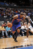 New York Knicks v Orlando Magic, Orlando, FL - March 1: Carmelo Anthony and Jason Richardson Photographic Print by Fernando Medina