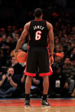 Miami Heat v New York Knicks, New York, NY - January 27: LeBron James Fotografie-Druck von Chris Trotman