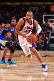 Golden State Warriors v Phoenix Suns, Phoenix, AZ - February 10: Grant Hill Photographic Print by P.A. Molumby