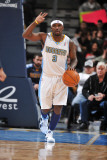 Memphis Grizzlies v Denver Nuggets, Denver - February 22: Ty Lawson Photographic Print by Garrett Ellwood