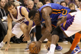 New York Knicks v Phoenix Suns, Phoenix - January 07: Steve Nash and Amar'e Stoudemire Photographic Print by Christian Petersen