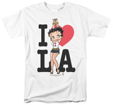 Betty Boop - I Heart La T-shirts