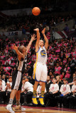 T-Mobile Rookie Challenge and Youth Jam, Los Angeles, CA - February 18: Stephen Curry and Gary Neal Photographic Print by Noah Graham