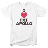 Battle Star Galactica-I Heart Fat Apollo T-Shirt