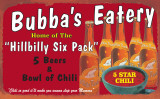 Hillbilly Six Pack Plakietka emaliowana