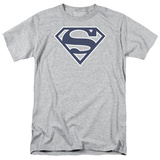 Superman-Navy & White Shield T-shirts