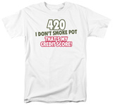 420 Credit Score T-shirts