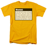 Wanted T-Shirt