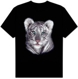 Wildlife-White Tiger Cub T-shirts