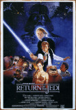 Star Wars- Return of the Jedi Placa de lata