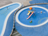 Lido Pool Seen from Regency Cliff Hotel Photographic Print by Holger Leue