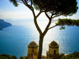 View from the 13th Century Villa Rufolo in Ravello, Amalfi Coast Photographic Print by Glenn Beanland