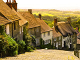 Gold Hill Houses and Surrounding Countryside Fotografisk trykk av Glenn Beanland Gold Hill Houses and Surrounding Countryside Fotografisk trykk av Glenn Beanland