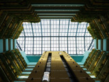Looking Skyward in Atrium of Hotel Panorama, Miramar District Photographic Print by Christian Aslund