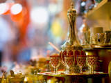 Tea Set for Sale at Grand Bazaar Photographic Print by Jean-pierre Lescourret