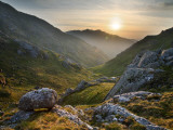 Ladhar Bheinn Mountain (In Background) from the East at Sunset, Knoydart Peninsula Lámina fotográfica por Feargus Cooney Ladhar Bheinn Mountain (In Background) from the East at Sunset, Knoydart Peninsula Lámina fotográfica por Feargus Cooney
