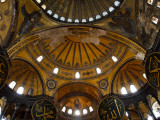 Interior of the Church of the Divine Wisdom at Aya Sofya Photographic Print by Kimberley Coole