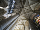 Vault in St Nicholas' Church (Sint-Niklaaskerk) Photographic Print by Krzysztof Dydynski