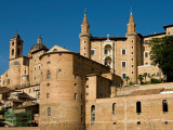 Walled Town of Urbino from Via Raffaello Photographic Print by Frank Wing