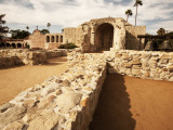 Reconstructed Ruins of Mission San Juan Capistrano Lámina fotográfica por Eddie Brady Reconstructed Ruins of Mission San Juan Capistrano Lámina fotográfica por Eddie Brady