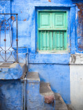 Traditional Blue Architecture of Jodhpur Photographie par Huw Jones